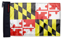 State Flag Maryland 12"x18" Forever Wave Flag for UTVs