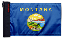 State Flag Montana 12"x18" Forever Wave Flag for UTVs