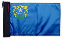 State Flag Nevada 12"x18" Forever Wave Flag for Jeep Wrangler CJ-7 and CJ-8 1976-1986