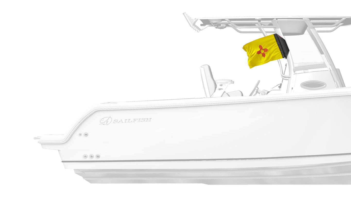 State Flag New Mexico 12"x18" Forever Wave Flag