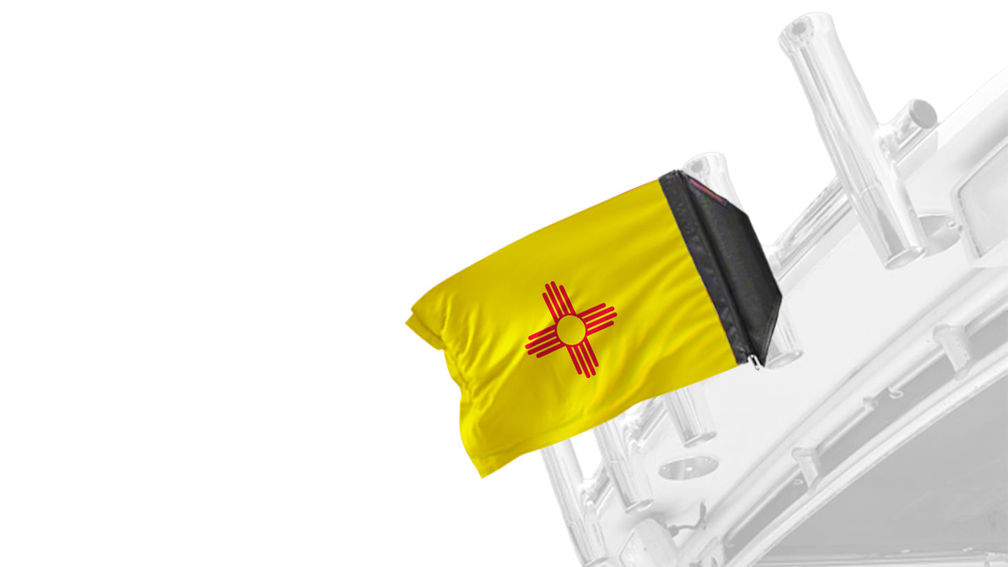 State Flag New Mexico 12"x18" Forever Wave Flag