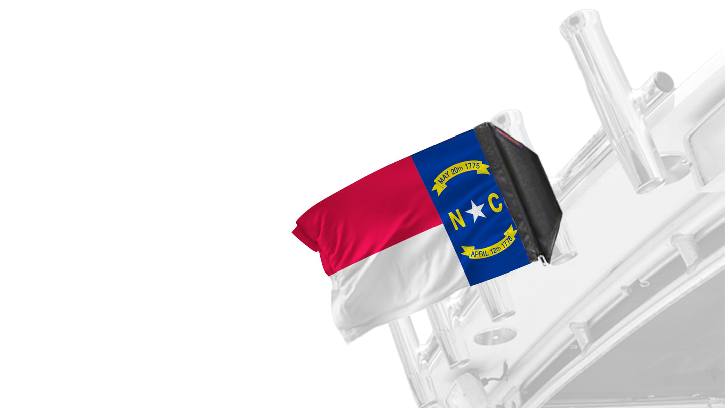 State Flag North Carolina 12"x18" Forever Wave Flag