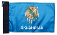 State Flag Oklahoma 12"x18" Forever Wave Flag for Jeep Wrangler YJ 1986-1995