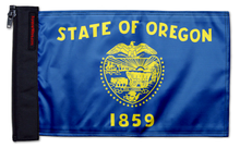 State Flag Oregon 12"x18" Forever Wave Flag for Jeep Wrangler YJ 1986-1995