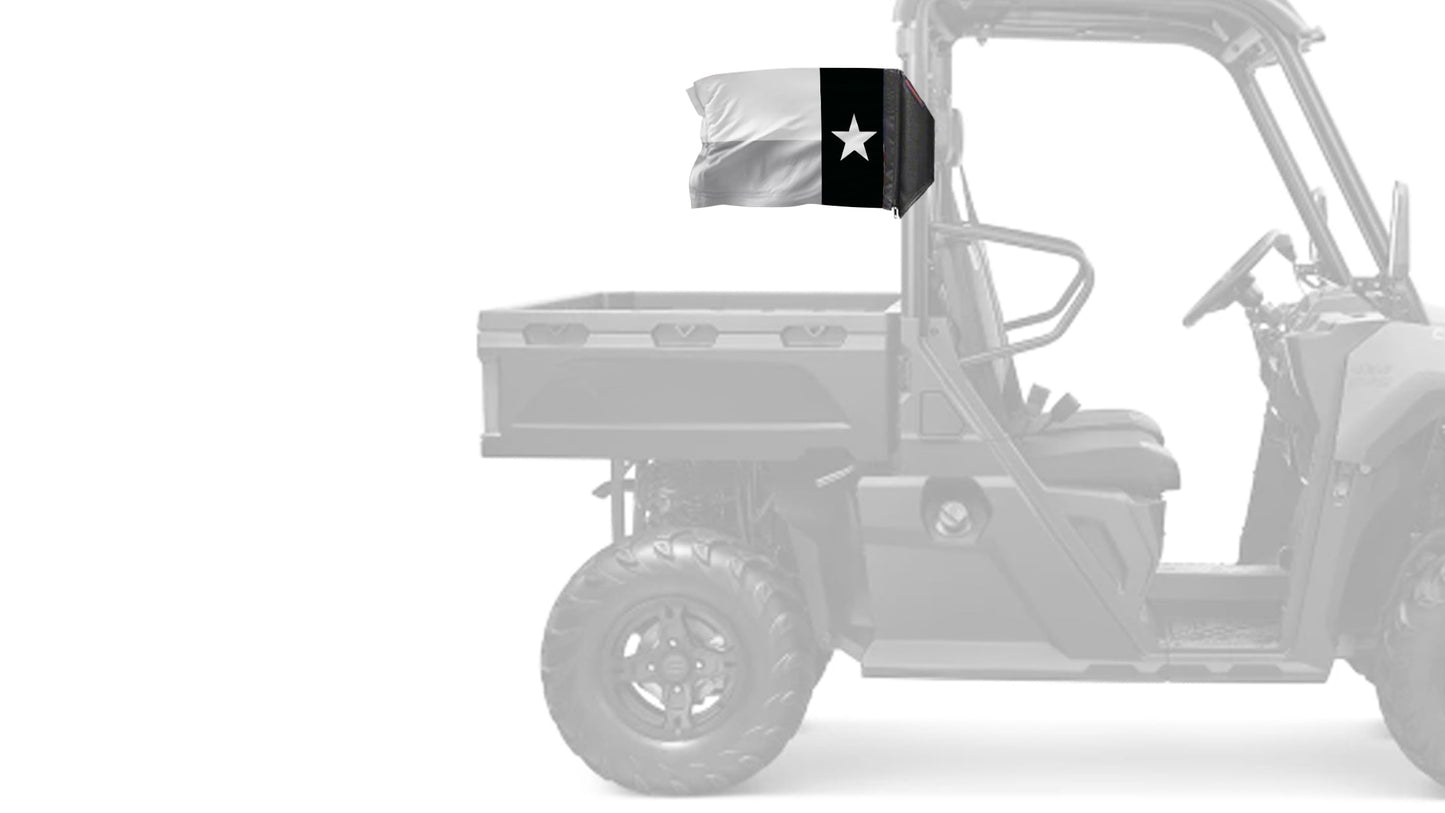 State Flag Texas Subdued 12"x18" Forever Wave Flag for UTVs