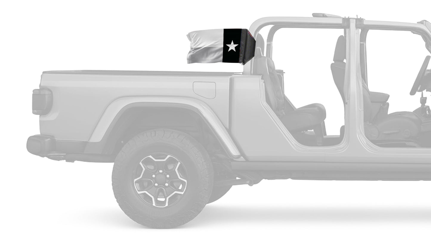 State Flag Texas Subdued 12"x18" Forever Wave Flag for Jeep Gladiator JT