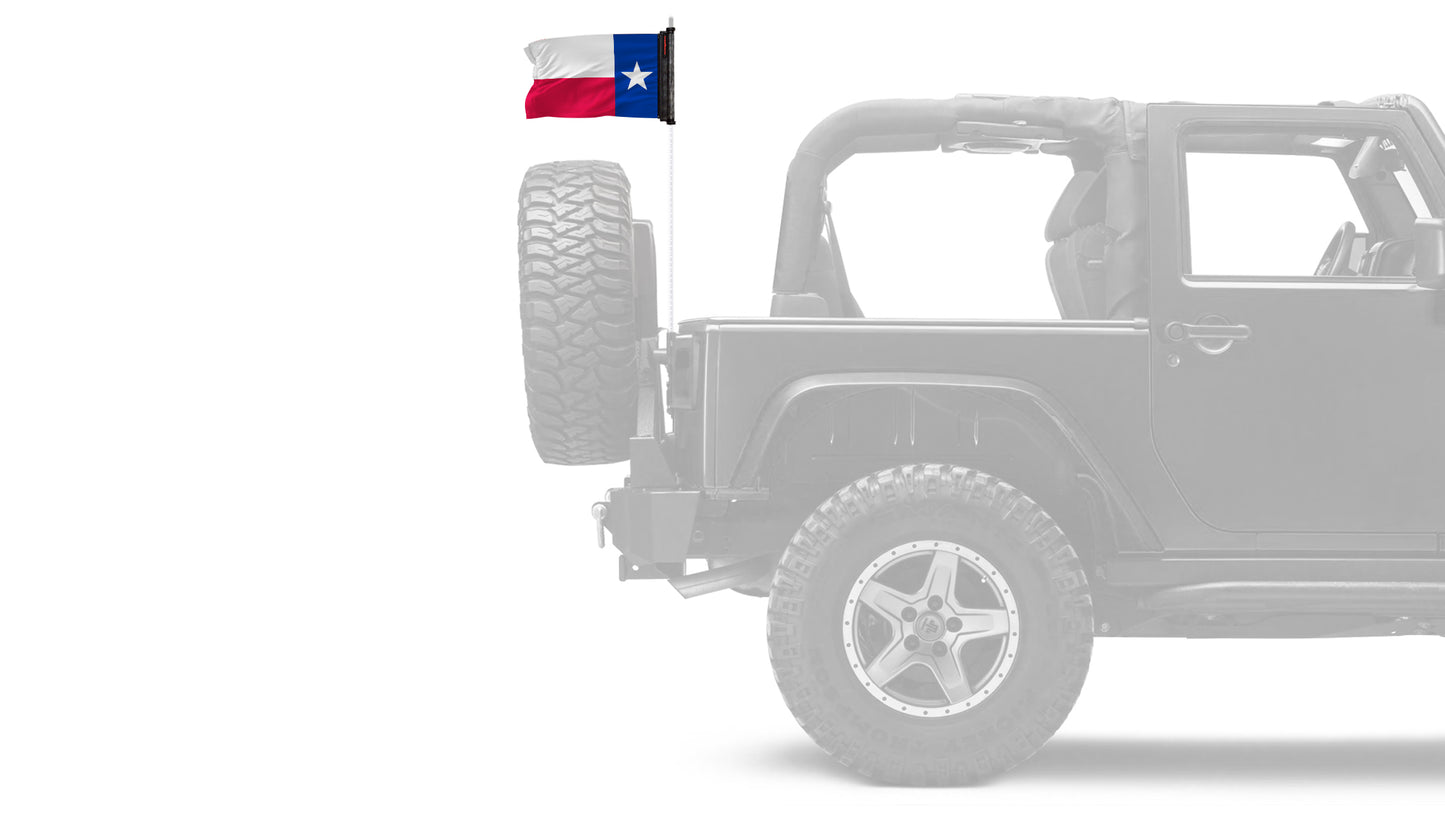 State Flag Texas 12"x18" Forever Wave Flag
