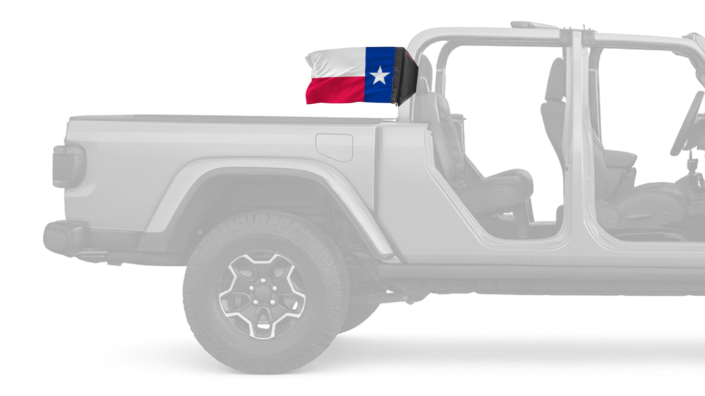 Texas A&M 11"x17" Forever Wave Flag for Jeep Gladiator JT
