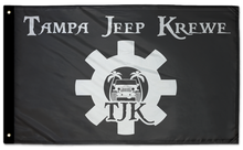 Tampa Jeep Krewe 3'x5' Double-Sided Flag