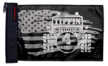 Tiffin 4 Wheelers 12"x18" Forever Wave Flag