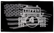 Tiffin 4 Wheelers 3'x5' Double-Sided Flag