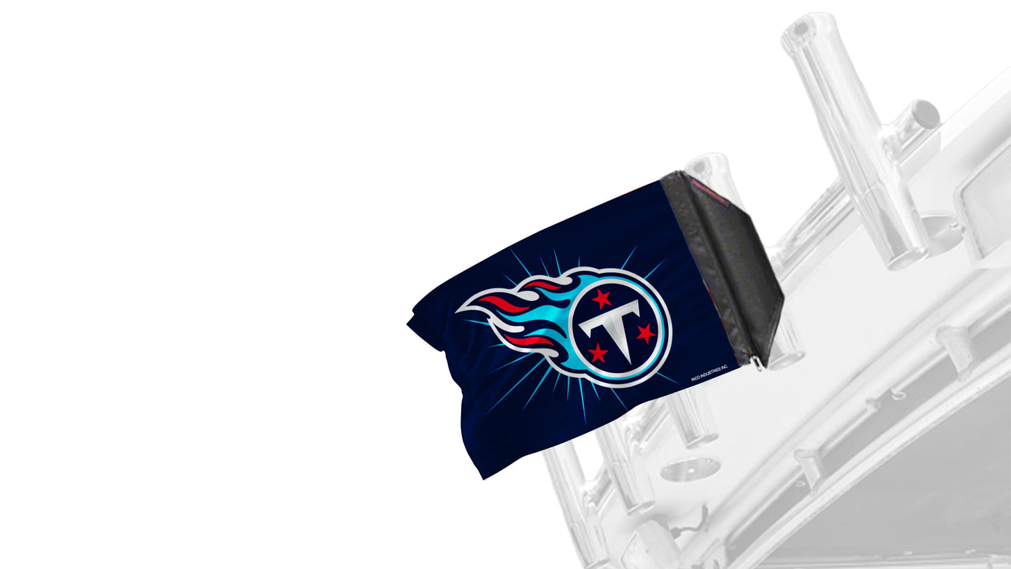 Tennessee Titans 11"x17" Forever Wave Flag for Boats