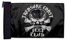 Treasure Coast Jeep Club 12"x18" Forever Wave Flag