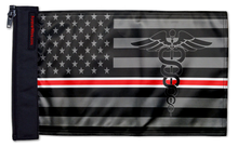 USA Subdued Nurses 12"x18" Forever Wave Flag for Jeep Wrangler JL 2-Door 2018-Present
