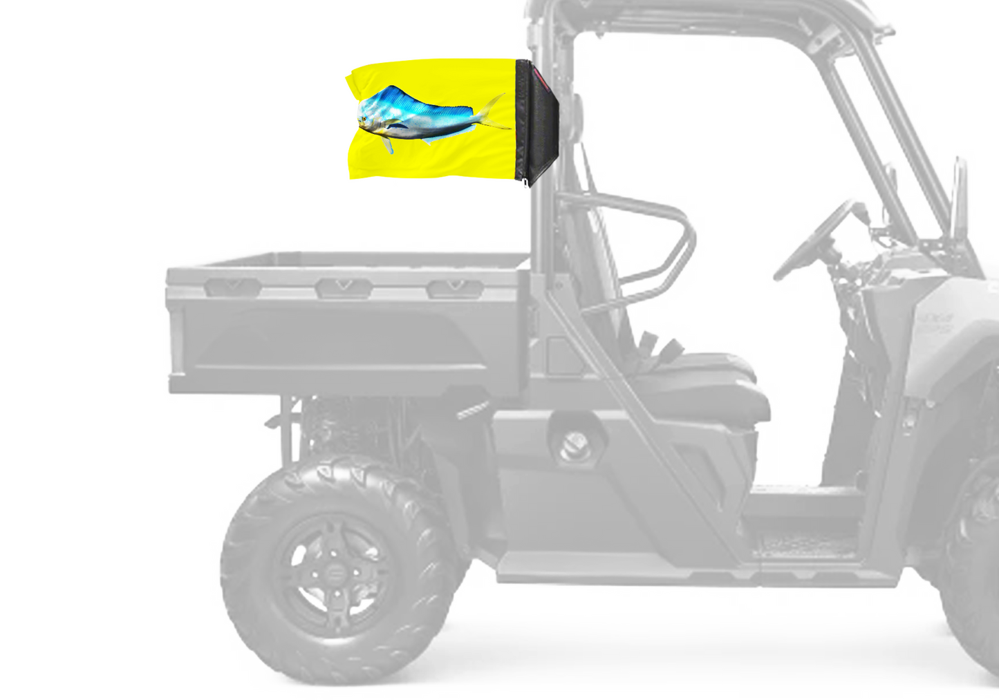 Dolphin 12"x18" Forever Wave Flag for UTVs
