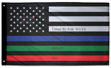United We Ride Flag 3'x5' Double-Sided Flag