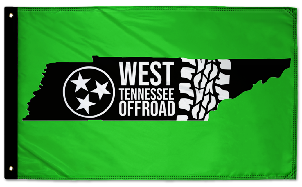 West Tennessee Off Road Flag 3'x5' Double-Sided Flag
