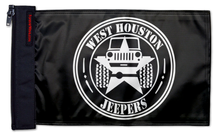 West Houston Jeepers 12"x18" Forever Wave Flag