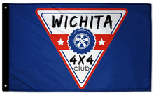 Wichita 4x4 Club 3'x5' Double-Sided Flag