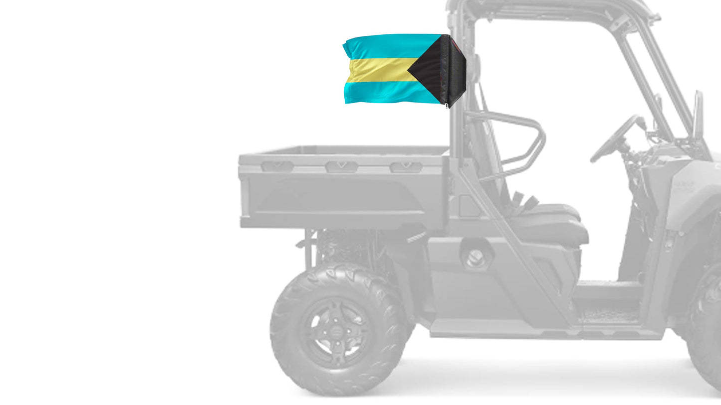 Bahamas 12"x18" Forever Wave Flag for UTVs