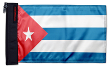 Cuba 12"x18" Forever Wave Flag for Jeep Wrangler CJ-7 and CJ-8 1976-1986