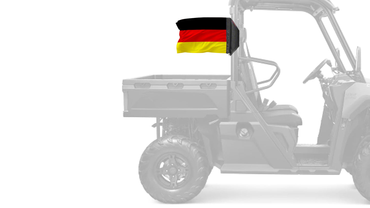 Germany 12"x18" Forever Wave Flag for UTVs