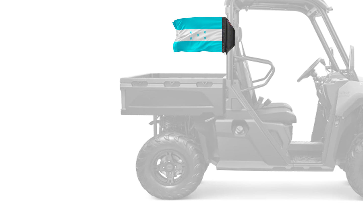 Honduras 12"x18" Forever Wave Flag for UTVs