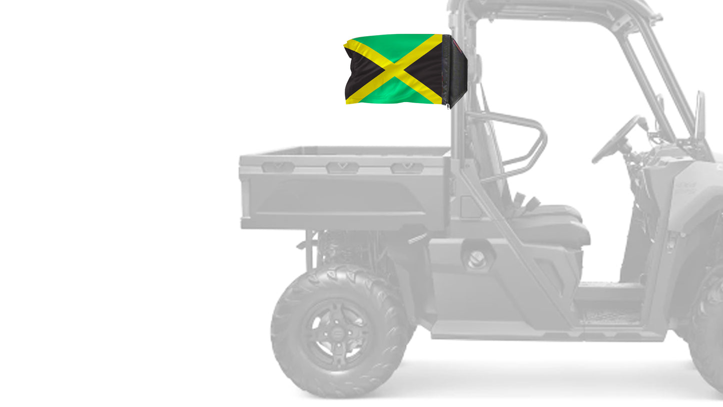 Jamaica 12"x18" Forever Wave Flag