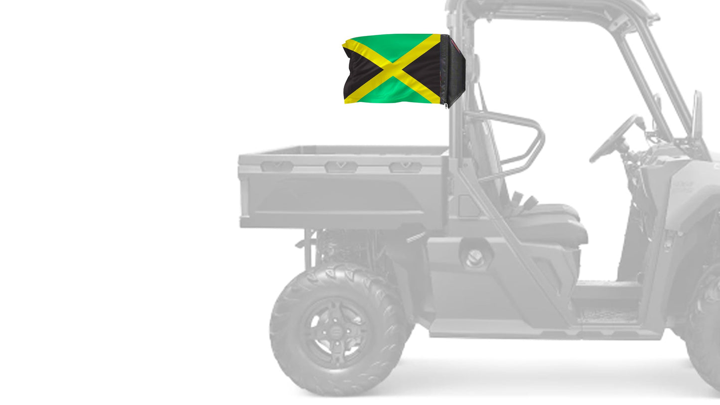 Jamaica 12"x18" Forever Wave Flag for UTVs