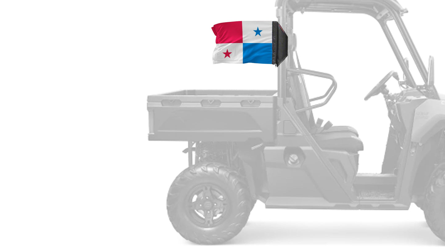 Panama 12"x18" Forever Wave Flag for UTVs