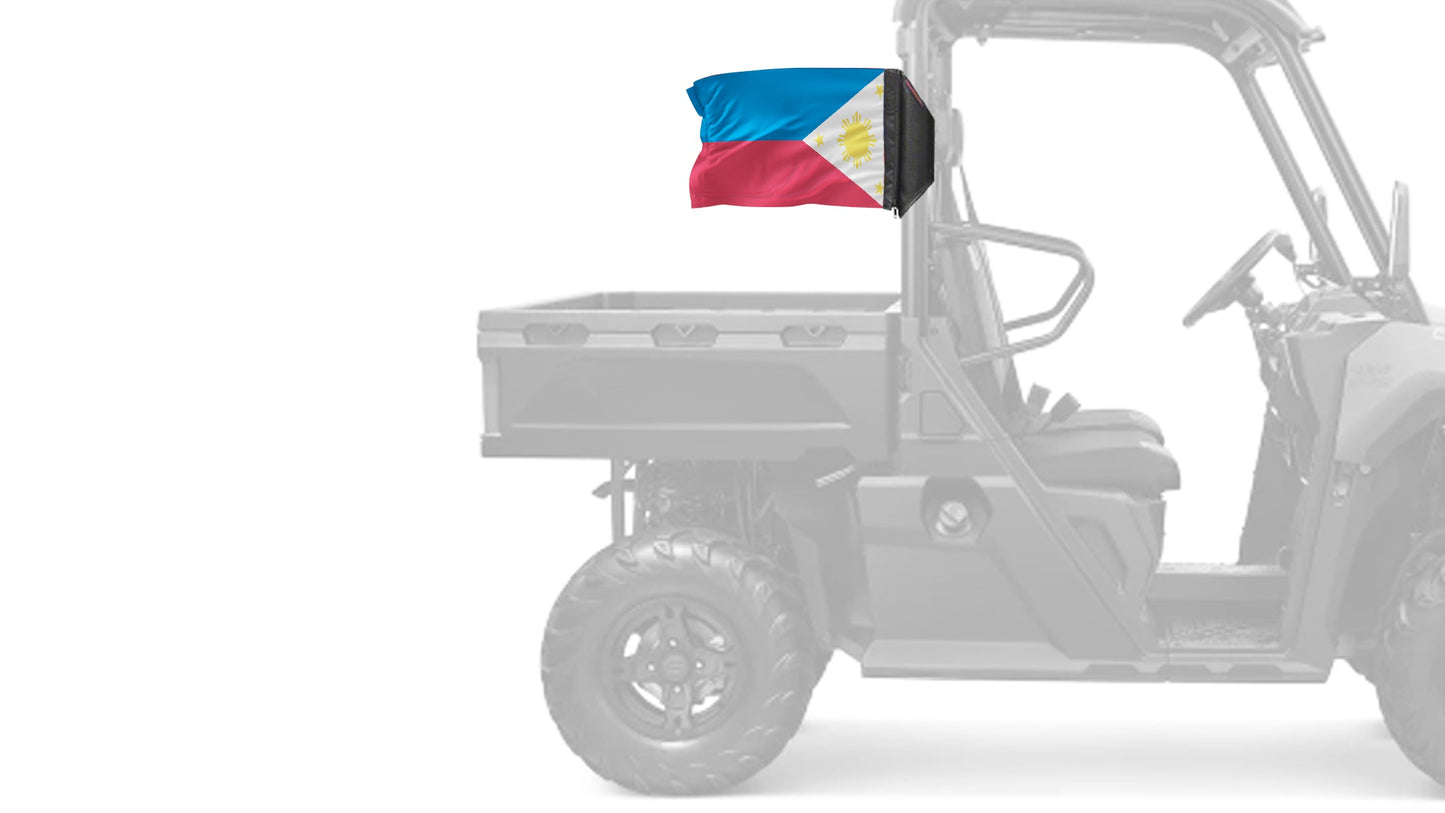 Philippines 12"x18" Forever Wave Flag for UTVs
