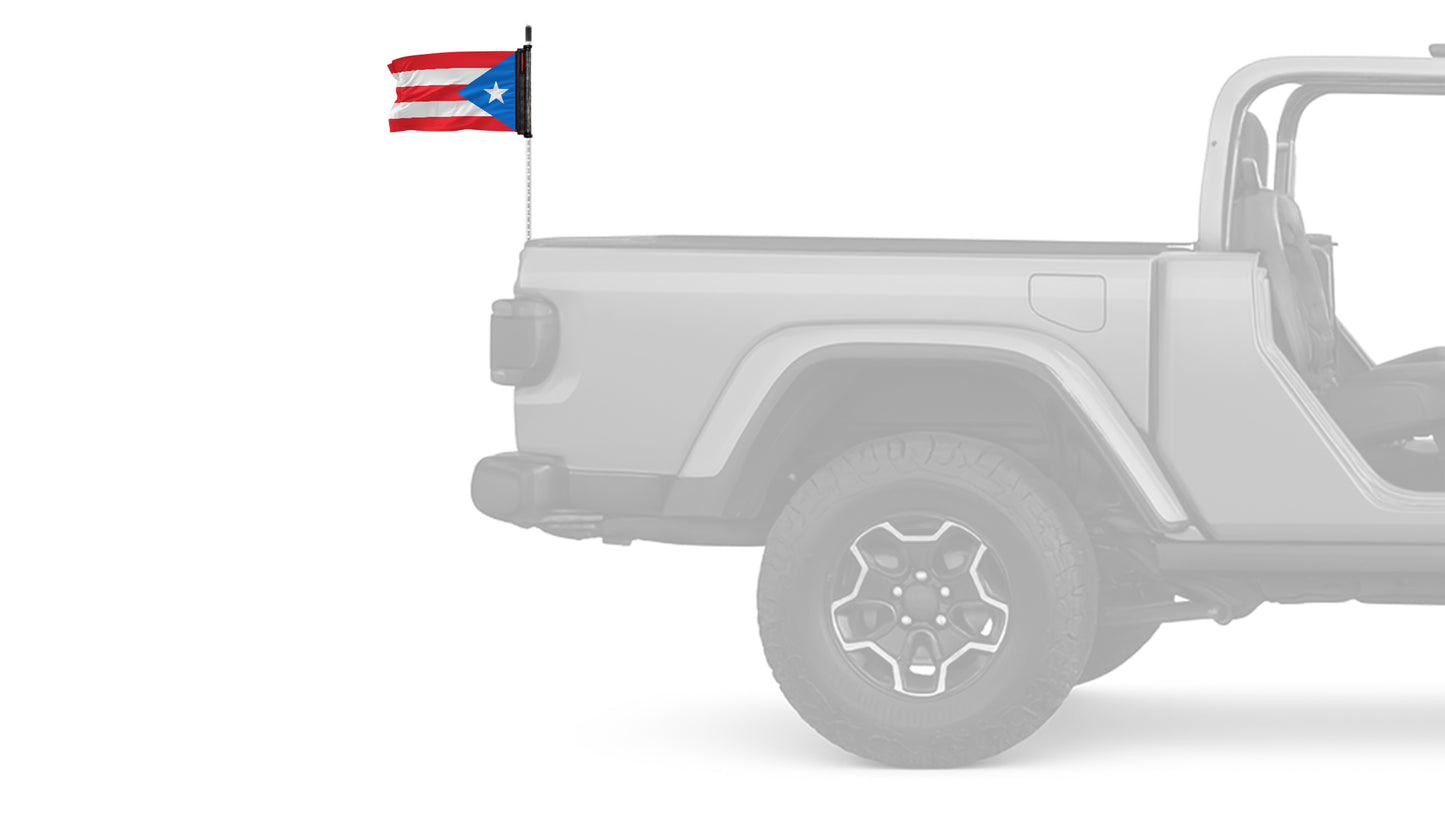 Puerto Rico 12"x18" Forever Wave Flag