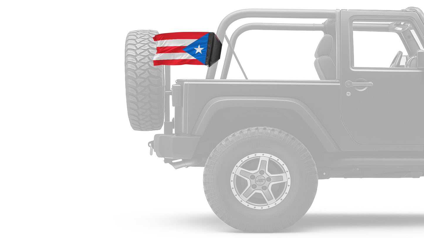 Puerto Rico 12"x18" Forever Wave Flag