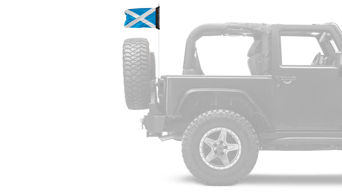 Scotland 12"x18" Forever Wave Flag