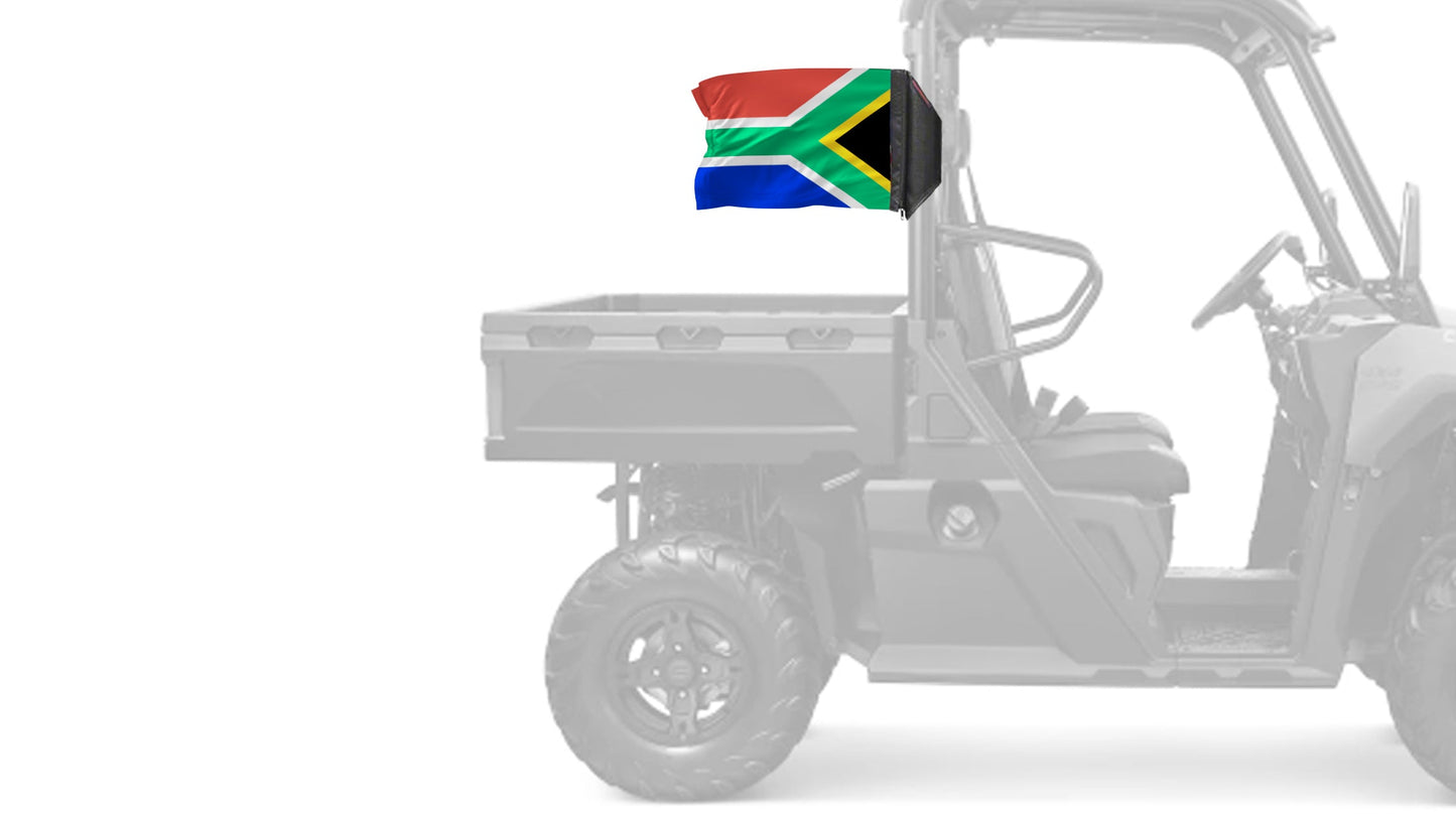South Africa 12"x18" Forever Wave Flag for UTVs