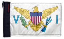 US Virgin Islands 12"x18" Forever Wave Flag for Jeep Wrangler JL 2-Door 2018-Present