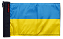 Ukraine 12"x18" Forever Wave Flag for Jeep Wrangler JLU 4-Door 2018-Present