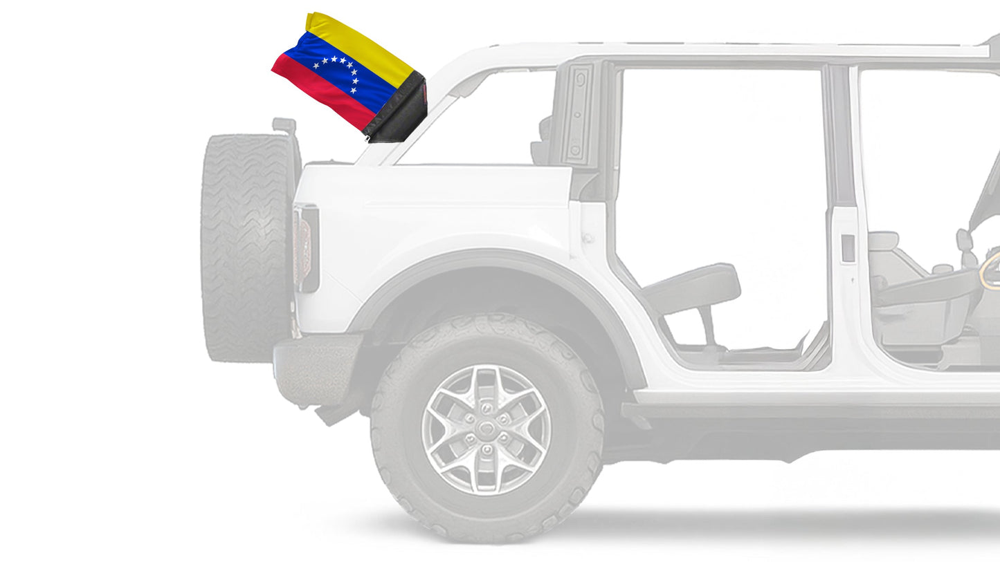 Venezuela 12"x18" Forever Wave Flag for Bronco
