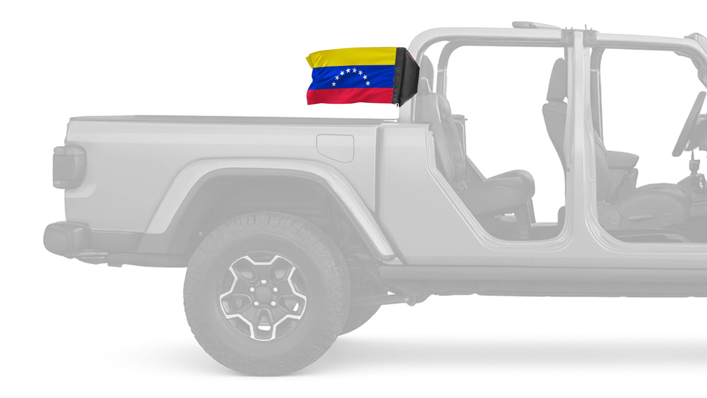 Venezuela 12"x18" Forever Wave Flag for Jeep Gladiator JT