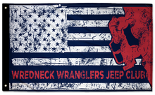Wredneck Wranglers Jeep Club 3'x5' Double-Sided Flag
