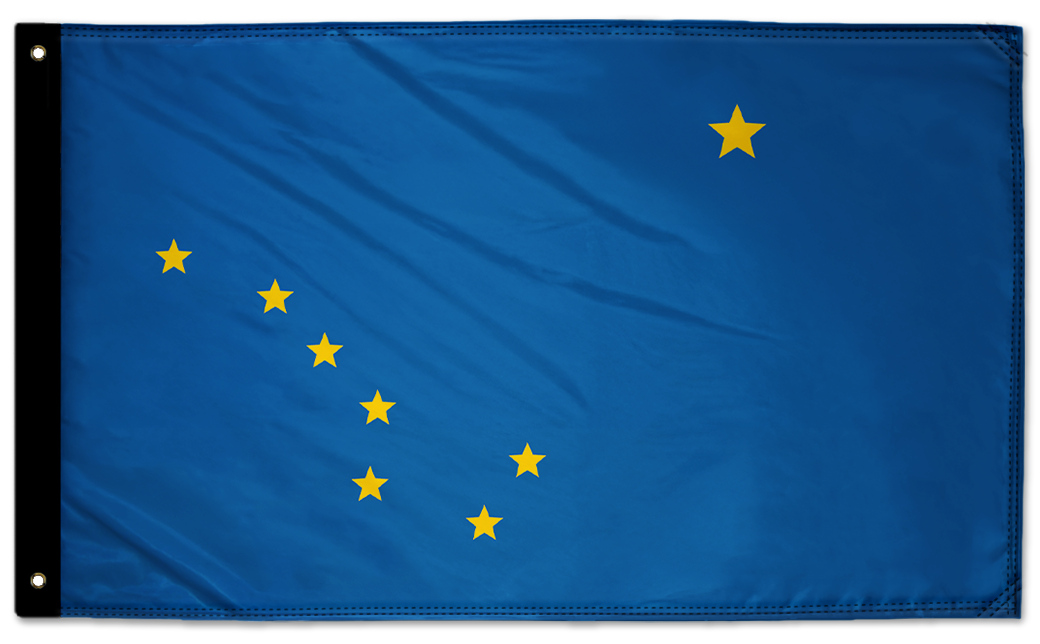 State Flag Alaska 3'x5' Double-Sided Flag