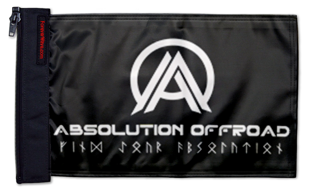 Absolution Offroad Flag 12"x18" Forever Wave Flag