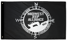 Midwest Jeep Alliance Flag 3'x5' Double-Sided Flag