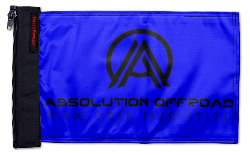 Absolution Offroad Flag 12"x18" Forever Wave Flag
