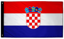 Croatia 3'x5' Double-Sided Flag
