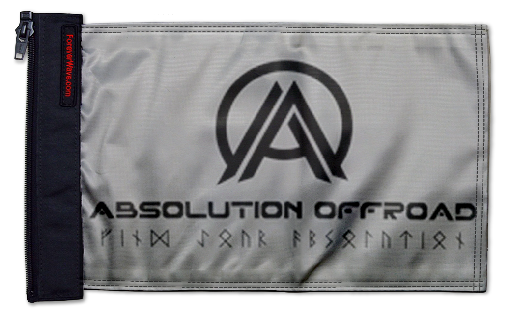 Absolution Offroad Flag 12"x18" Forever Wave Flag