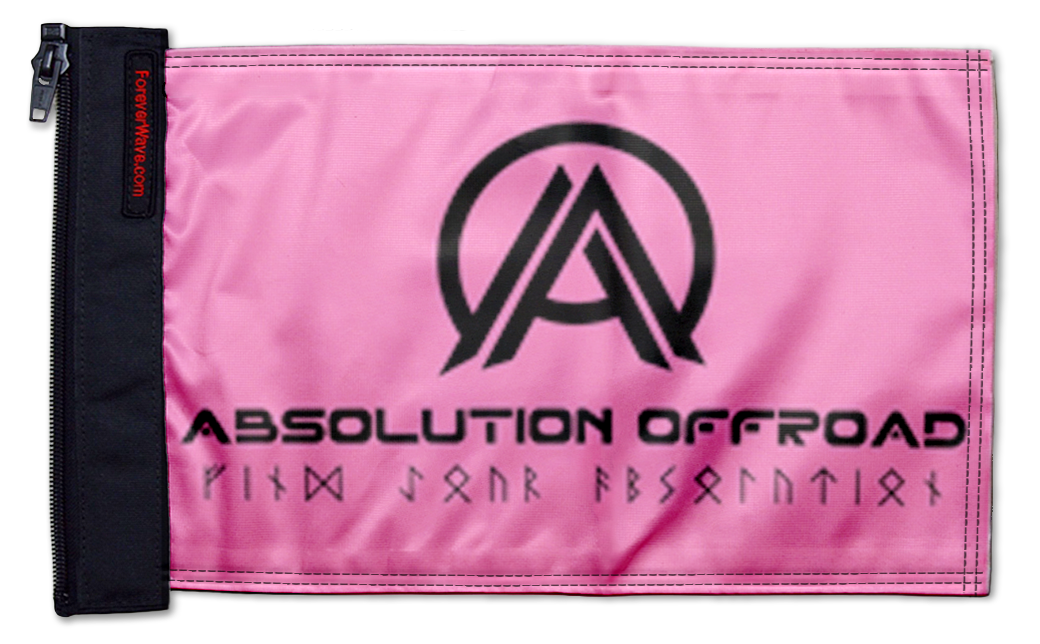 Absolution Offroad Flag 12"x18" Forever Wave Flag